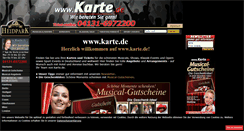 Desktop Screenshot of karte.de