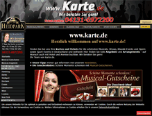 Tablet Screenshot of karte.de